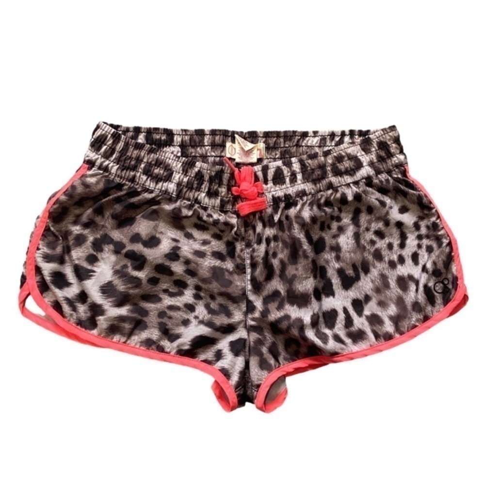 Ocean Pacific OP Leopard Print Board Shorts Women’s Size L 11-13